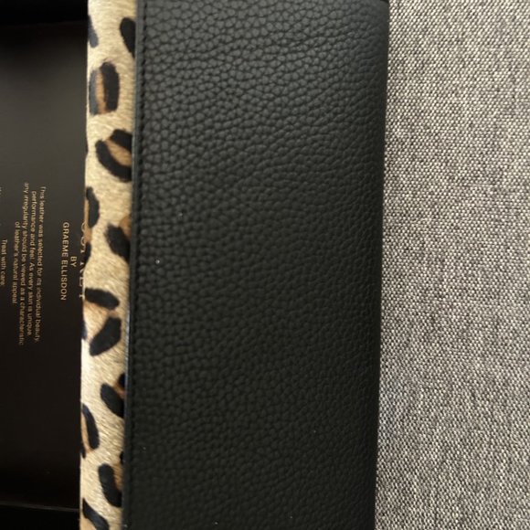 Osprey London by Graeme Ellisdon London Matinee Leopard-print purse/wallet NWT - Picture 5 of 6